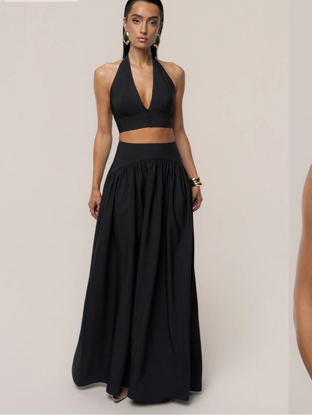 NWT JLUXLABEL BLACK HAVEN SKIRT SET - SIZE SMALL - perfect condition!